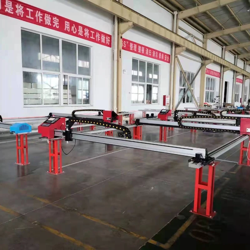 Professional Gantry Type Metal Cnc Plasma Cutting Machine Plasma Cutter