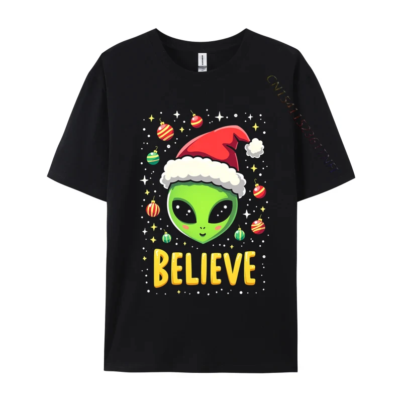 

I Want To Believe Aliens Ufo Area 51 Roswell Alien Christmas 2 New Arrival Male Tops Shirt Street Funny Tshirts Cotton