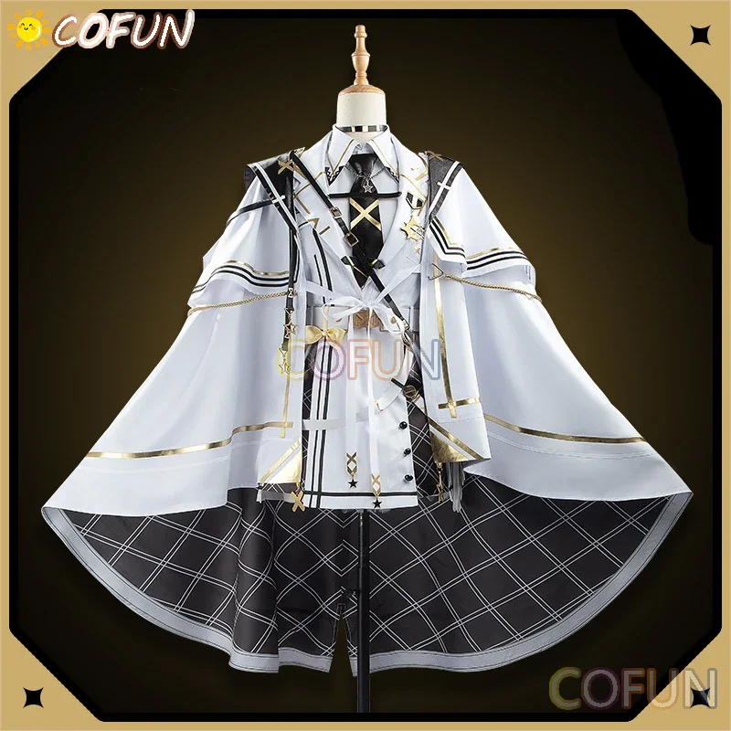 COFUN [Customized] NIJISANJI Vtuber Sasaki Saku Cosplay Costume Halloween Outfits Women New Suit Uniform