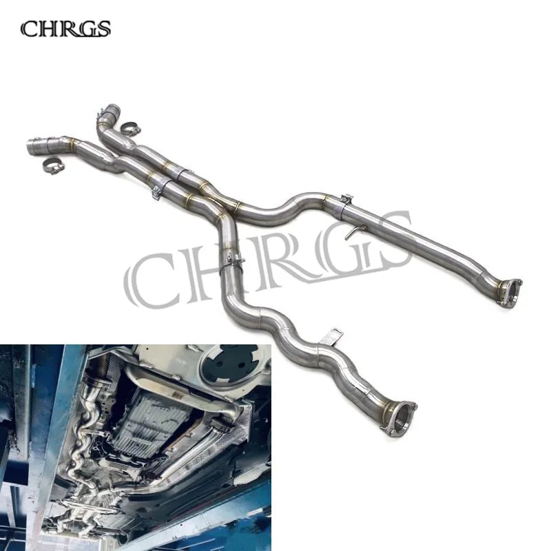 

Factory Exhaust Equal Length Mid pipe For BMW M2 G87 3.0T 2023+ Stainless Steel Middle pipes Exhaust System Exhaust Pipe