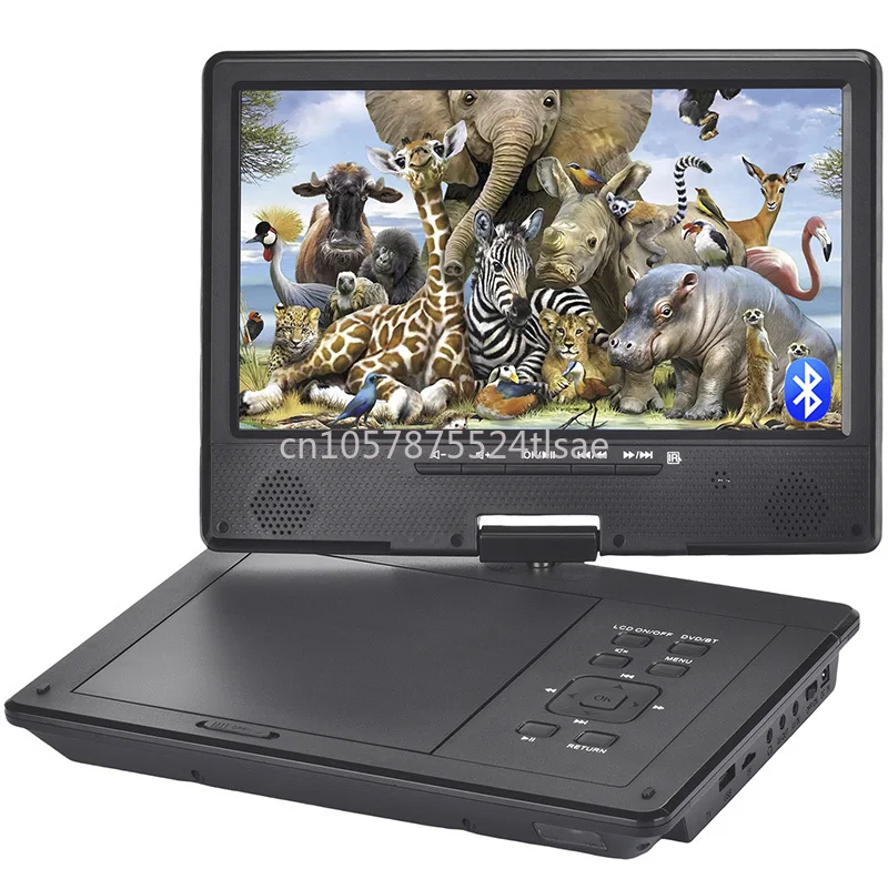12.5Inch Mobile DVD Player With Bluetooth Player Portable Full-format in-car English Headphones CD Player