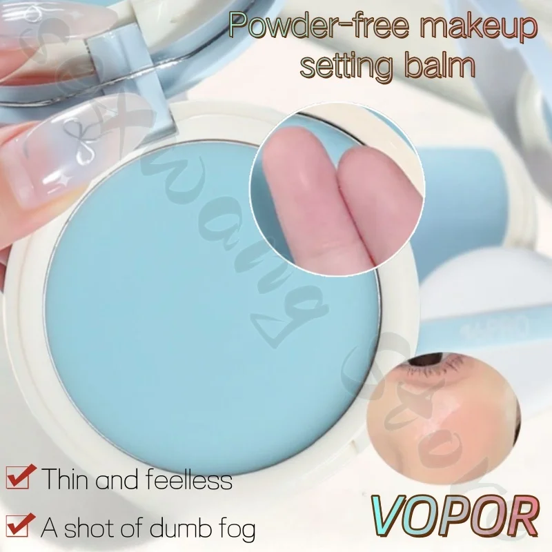 VOPOR makeup setting balm powder-free pressed powder jelly 10g long-lasting makeup setting nude feeling clear and transparent