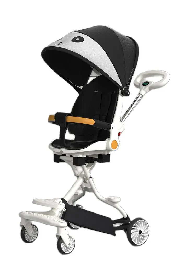 

Child baby walking artifact baby trolley child trolley light can sit on the baby can be folded baby walk artifact