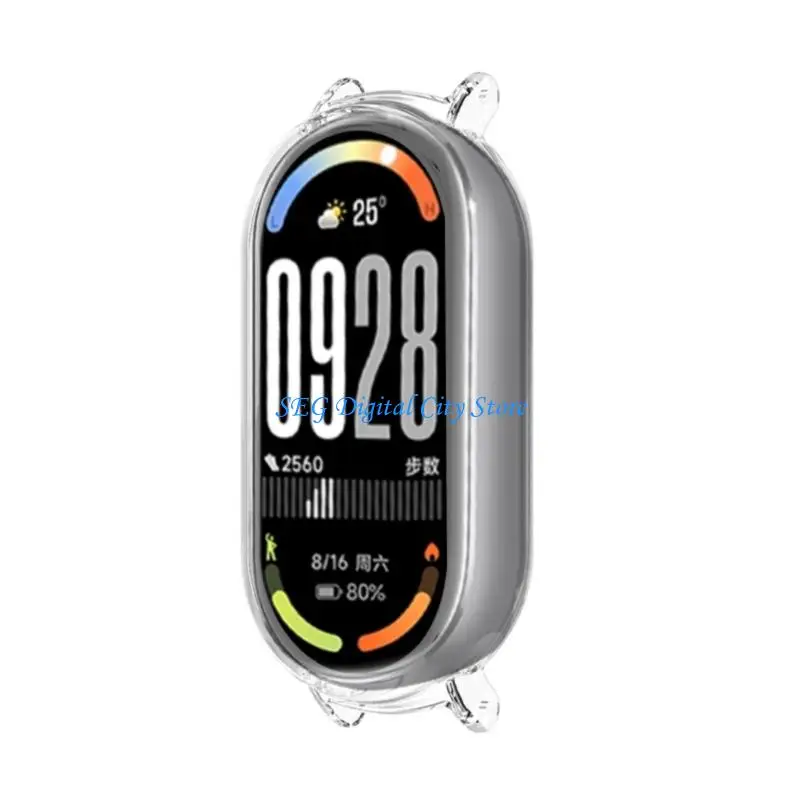 

U75B Watch Protective Cover Shockproof Housing Shell Sleeve Comfort Wear for Band 10