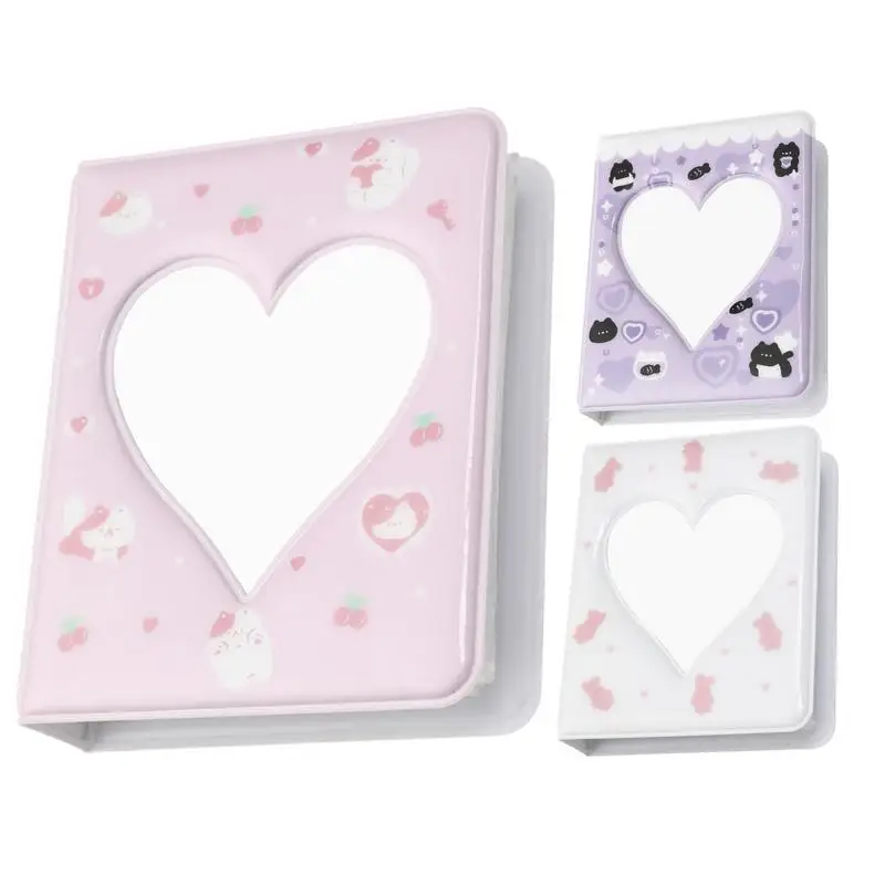 3 Inch Photo Card Holder 3 Inch Photocard Organizer Portable Photocard Album For Photos Cards Postcards Paper Pictures