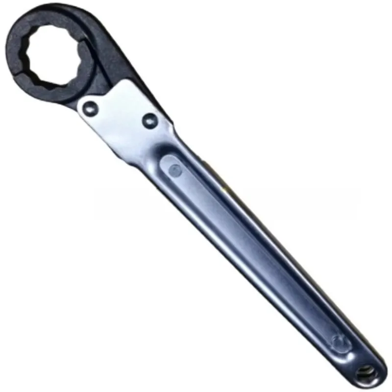 Auto repair ratchet wrench, plum opening dual-purpose quick pipe wrench