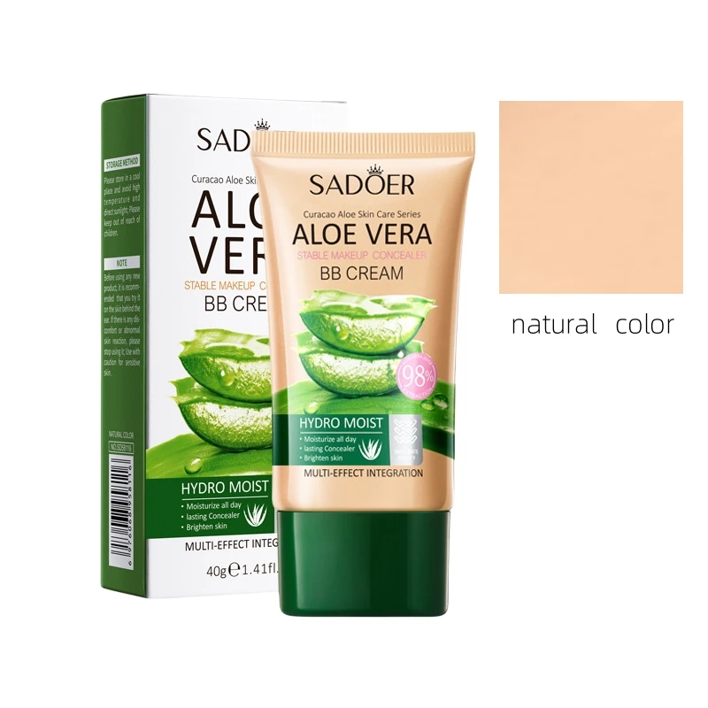 40g Aloe Vera Concealer Bb Cream, Contouring and Beautifying Makeup, Strong  Coverage Without Feeling Stuffy, Delicate Texture, Moisturizing Skin,  Available in Natural Color and Ivory White - AliExpress 66