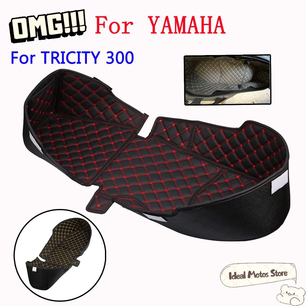 

Motorcycle Accessories Seat Storage Box Pads For Yamaha TRICITY 300 TRICITY300 Accessories Luggage Trunk Liner Protection Parts