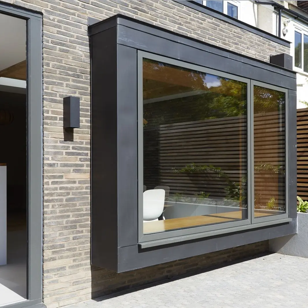 

Aluminum Horizontal Tilt and Turn Windproof Double Glazing Tempered Glass Window Awning Windows with Screen Casement Windows