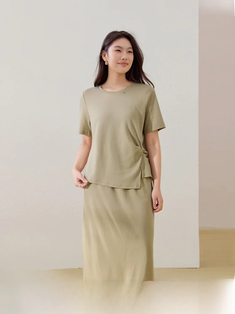 

Fashionable Comfortable Casual Set Loose Feeling Set plus Size Women's Clothing Summer New Arrival Cotton Polyester Blend