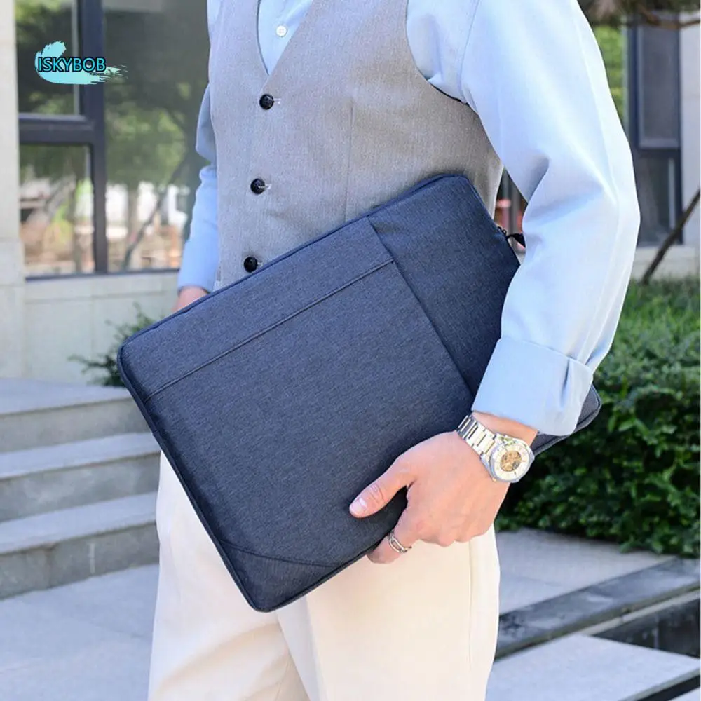 

OX Cloth Carry Case Tablet PC Bags Office Document Pouch Men Briefcases Business Laptop Package Laptop Protective Bag