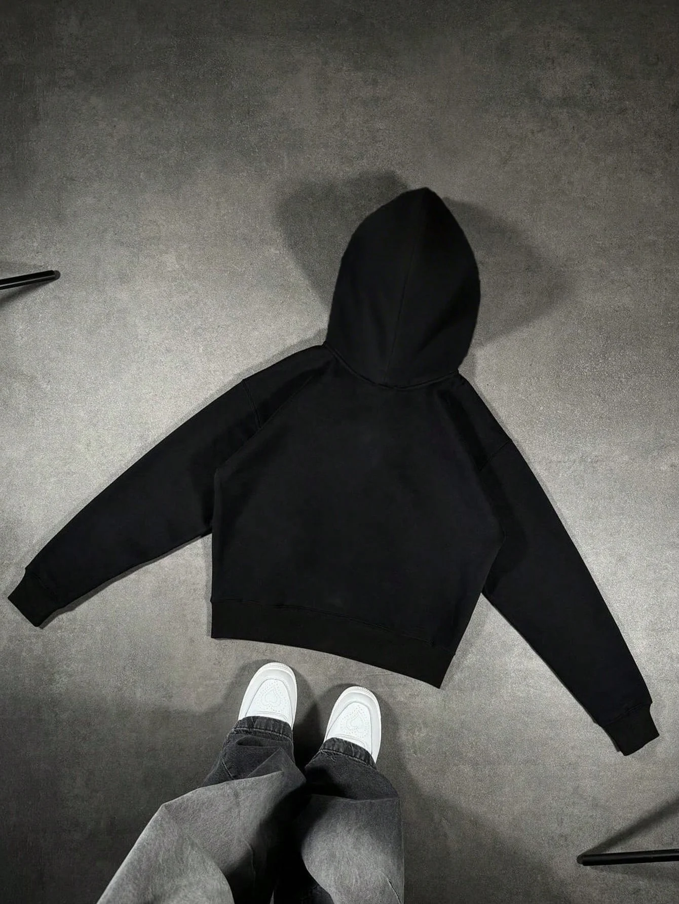 Men Casual Zip Up Hooded Sweat - огляд і ціна Fear Of God Essential