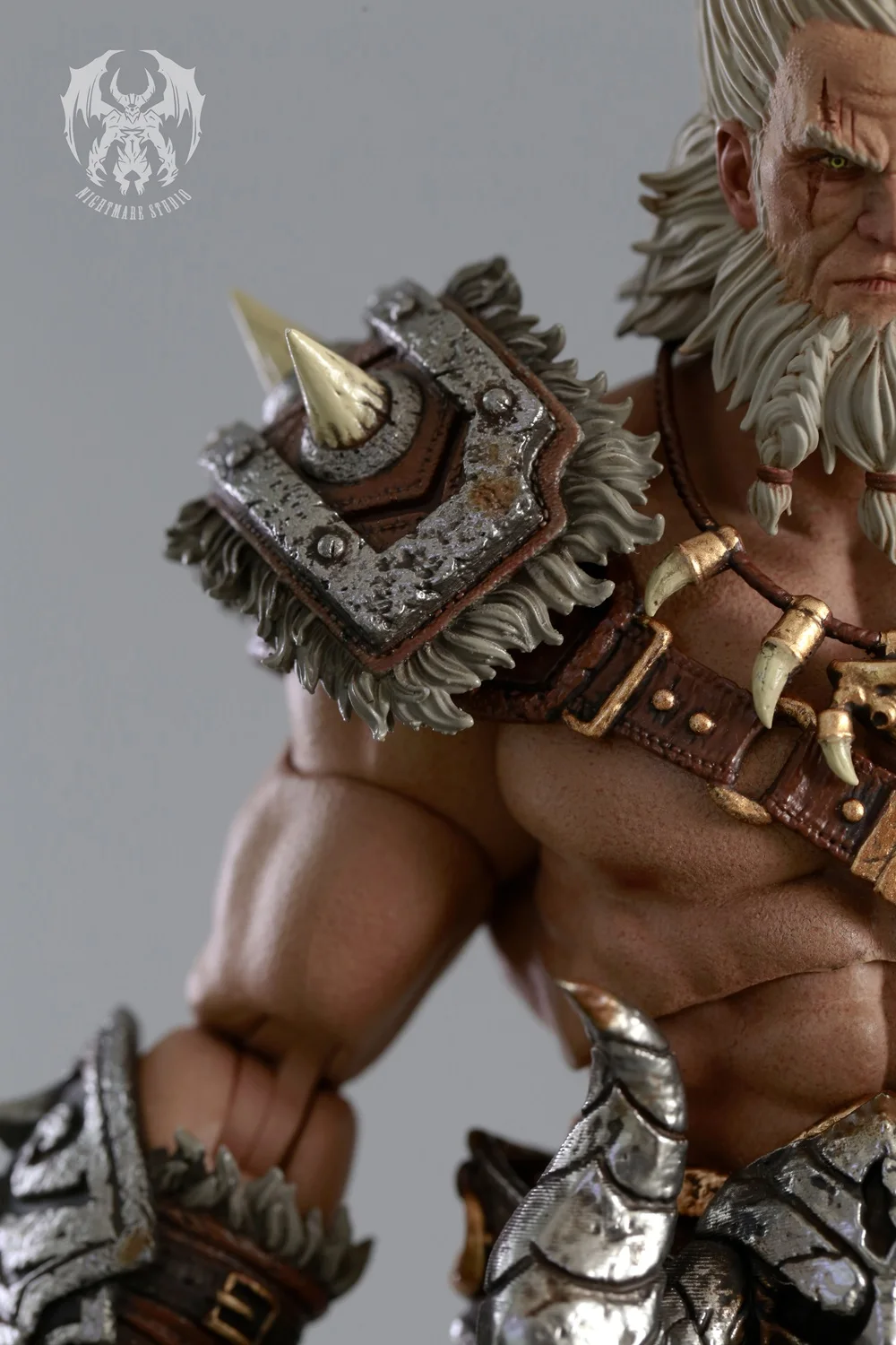 En Stock Nightmare Studio 1/12 santuario oscuro bárbaro Berserker figura articulada de Pvc regalos de juguete