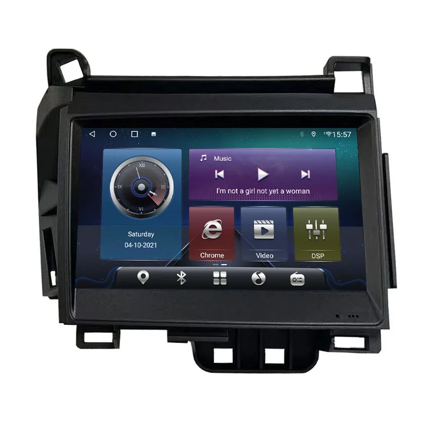 DSP 48 EQ Carplay カーラジオレクサス CT200H RHD Android 自動マルチ