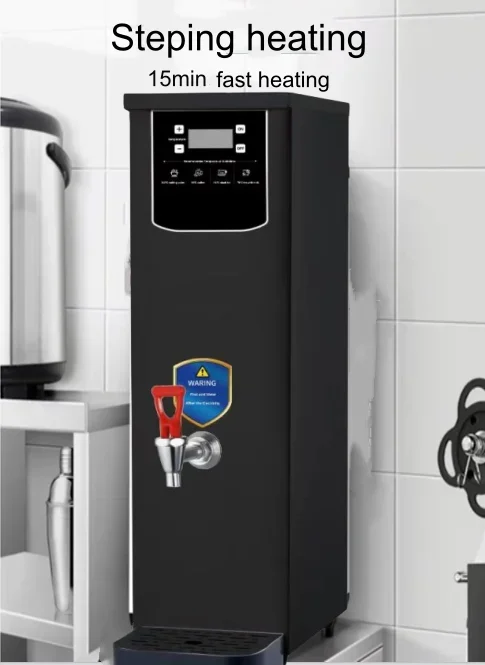 Calentador de agua caliente automático portátil de alta presión, agua hirviendo de 10-30 litros para tiendas de té y urna de agua caliente