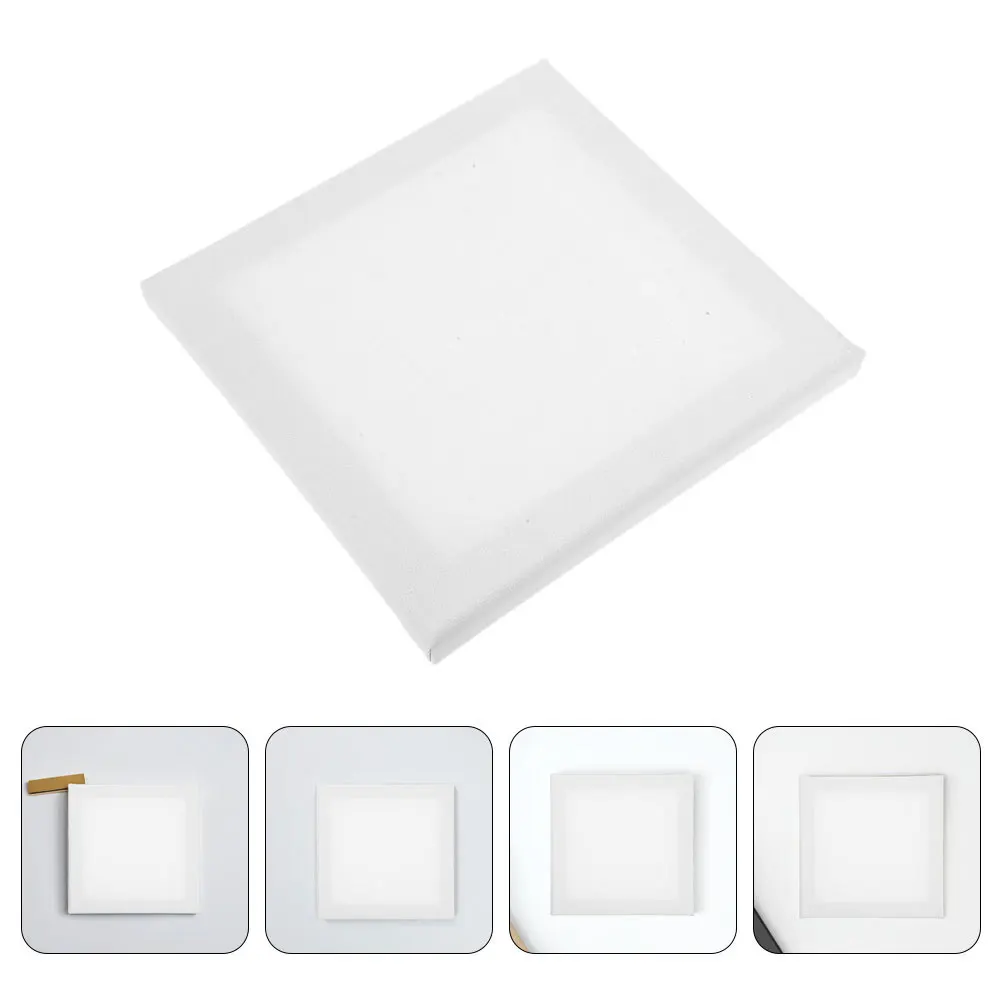 

4Pcs Oil Painting Canvas Board Linen Canvas Panel Durable Painting Supplies for Art Students Professionals Oil Paint Board