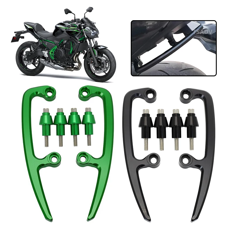 Armrest For Kawasaki Z650 Rear Grab Handle Seat Hand Handle Grab Bar Rail For Z 650 Ninja650 Ninja-650 2017-2023 Motorcycle