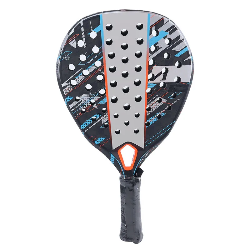 

2025 Professional Padel Racket Carbon Fiber 3K/12K/16K/with EVA Memory Flex Foam Core Padel Tennis Racquets Lightweight for Pop