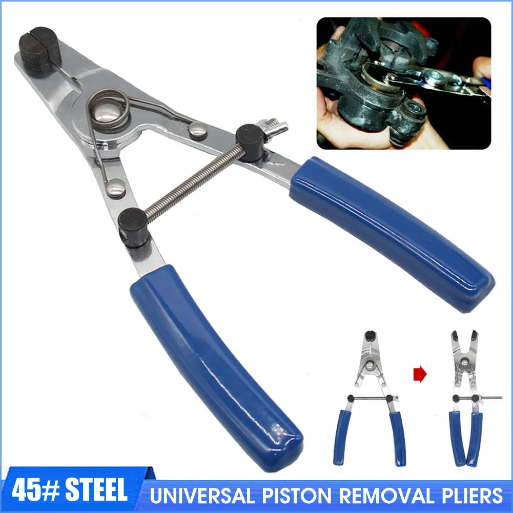 

Brake Piston Puller Caliper Tool For Motorbike Universal Motorcycle Brake Piston Removal Locking Pliers Extractor Pliers Caliper