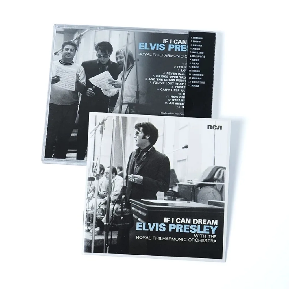 الفيس بريسلي أوركسترا الفيلهارمونية الملكية إذا كنت أستطيع حلم CD + كلمات الكتاب - سوني الكلاسيكية الخالدة البوب والانصهار الكلاسيكي