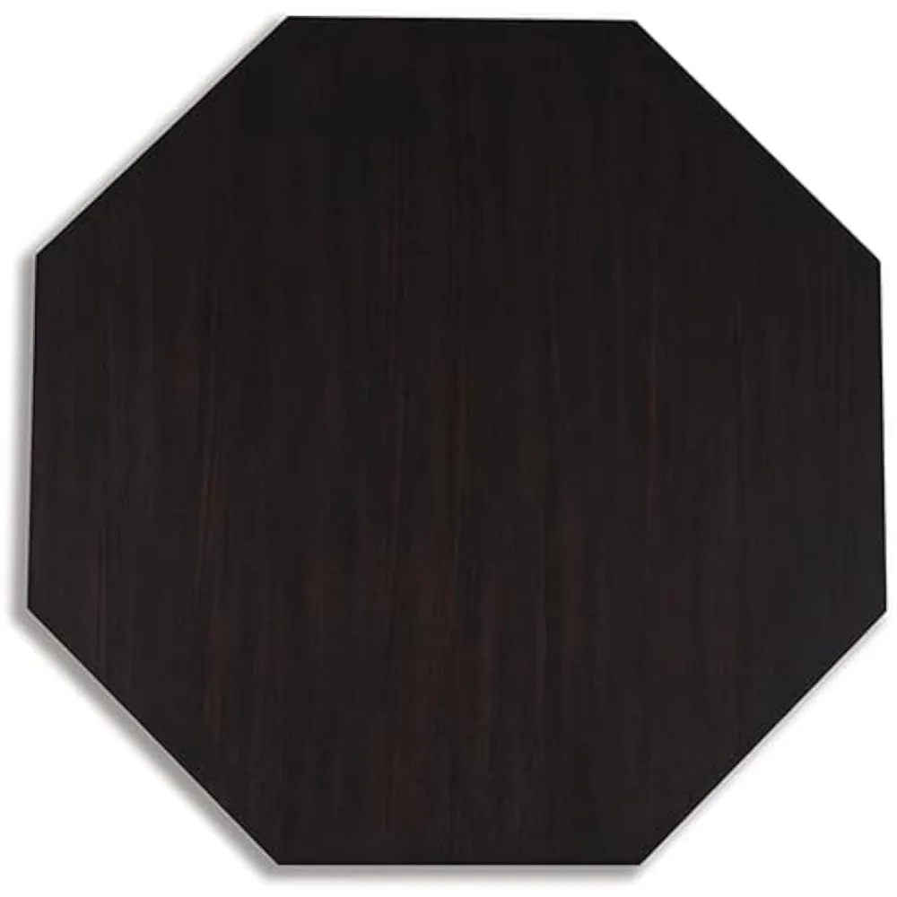 Moderner Tisch für Wohnzimmer, Dunkelbraun, moderner Tisch