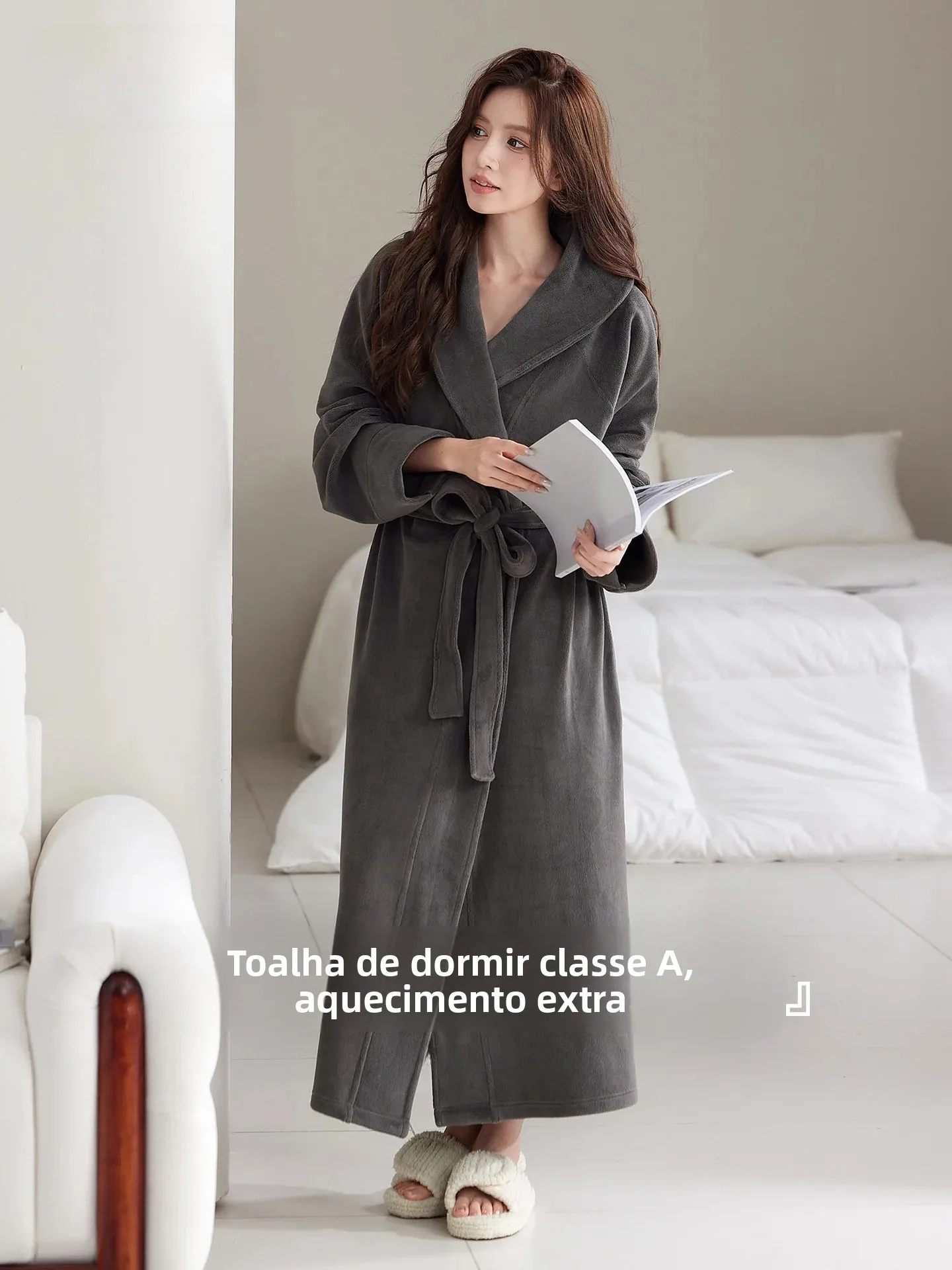 peignoir-d'hiver-pour-femme-en-polaire-epaisse-et-longue-absorbant-l'eau-en-tissu-polyester-couleur-unie-pour-couple