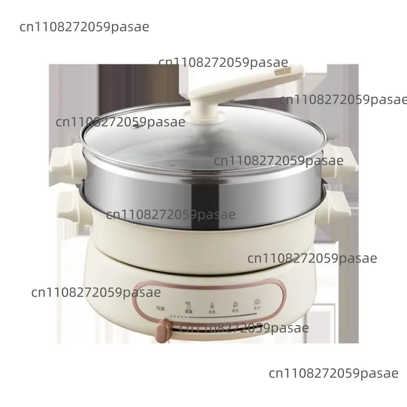 Multifunctional Electric Cooker, Home-Use Split-Type Electric Hot Pot and Stir-Fry Pan Combo MC-HGE2803