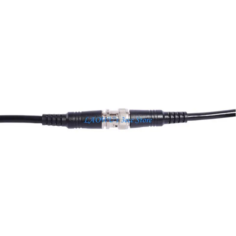 

Y8AD BNC Male Female to Bare Wire Coaxials Connectors 20cm Tail Line for Surveillances