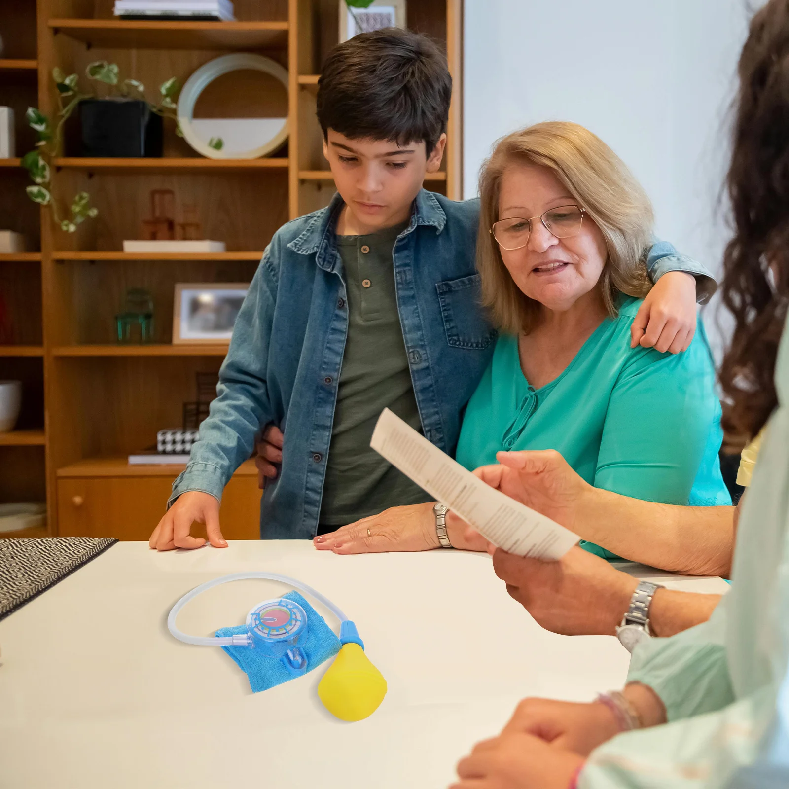 Kit médico para crianças, conjunto educacional de fingir, conjunto de jogo de médico interno para crianças de 3 a 5 anos, jogo de dramatização para desenvolver empatia
