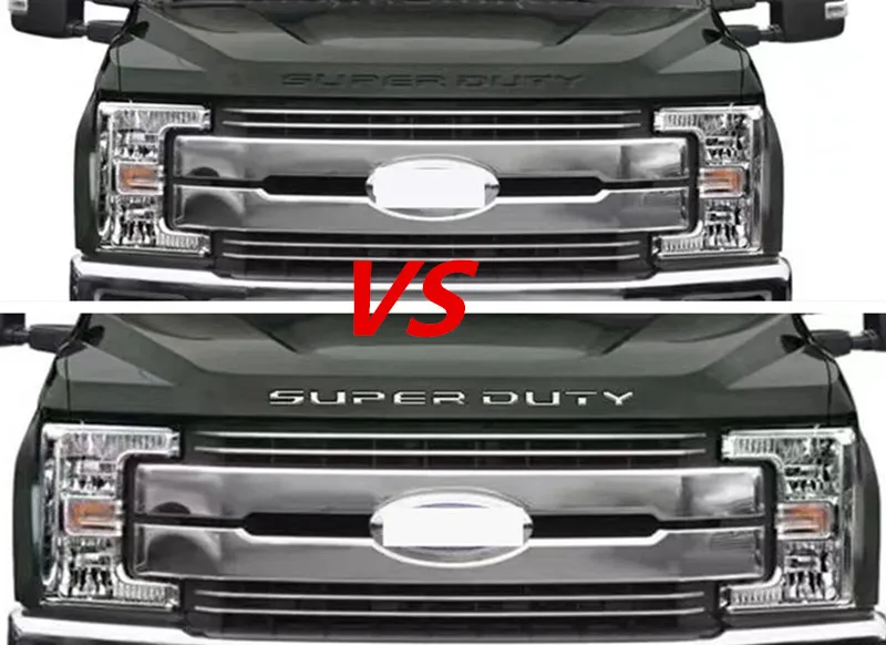 

2017-2022 For Ford F-250 350 450 SUPER DUTY Hood Premium ABS Chrome Letters Set
