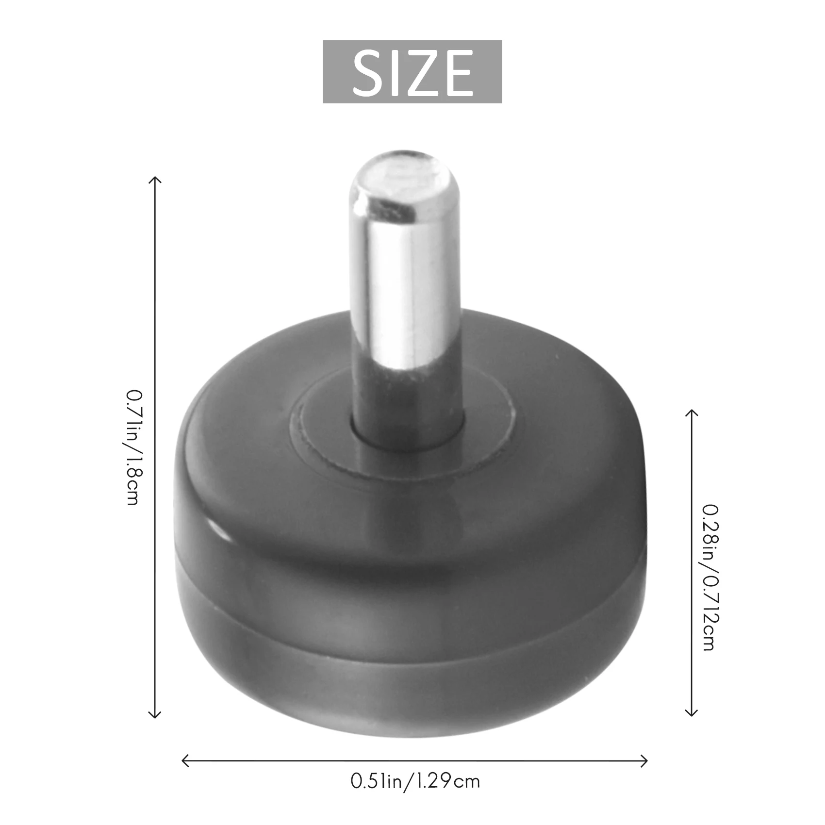 2Set Replacement Front Wheel for Shark Vacuum Cleaner NV350, NV351, NV352, NV355, NV356E, NV500, NV501, NV502 and More