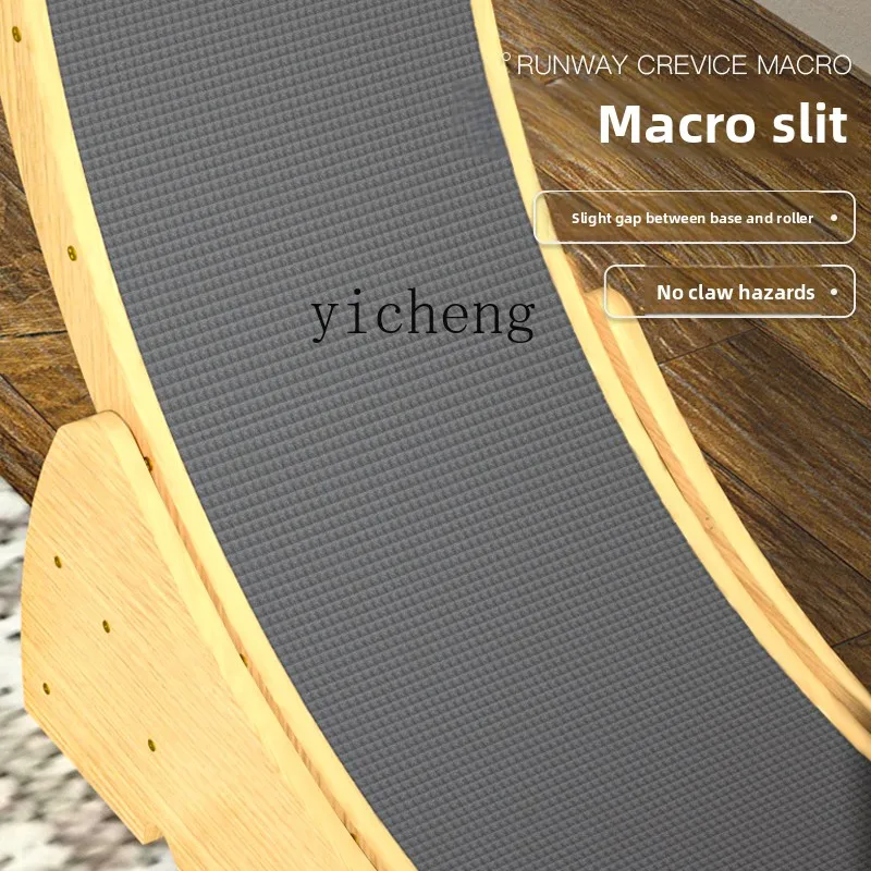 

LSL Cat Treadmill Silent Pet Fitness Roller High Fiber Board Anti-Pinch Foot Exercise Running Wheel