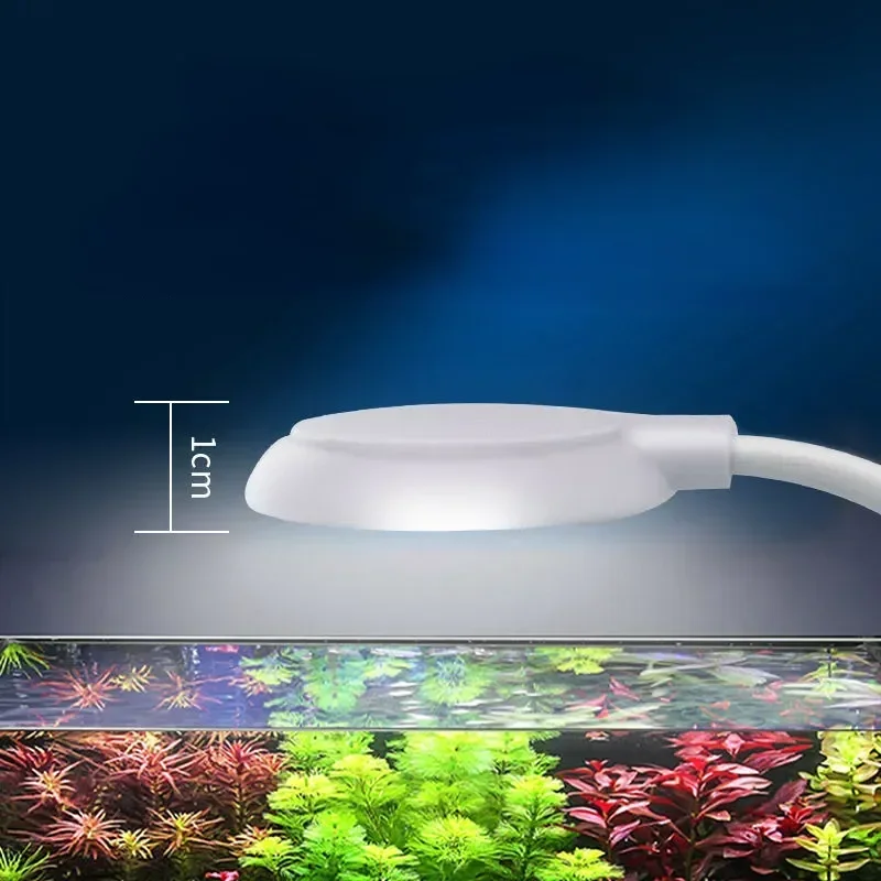 Lamp Waterproof Plants Super Fish Aquarium LED Aquatic Tank For Lighting Clip-on Plant Light Slim Grow