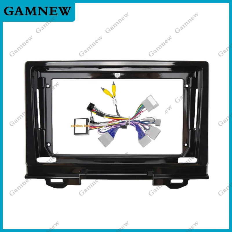 9 Inch 10 Inch Car Frame Fascia Adapter Canbus Box Decoder For Honda Vezel XRV HRV HR-V 2021+ Android Radio Dash Fitting Panel K