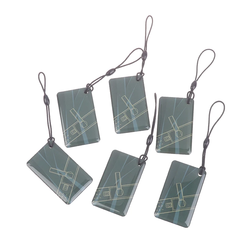 【SSummer10】10/20Pcs 13.56MHz Rewritable S50 1K NFC RFID Card-UID Writable Tags Badge Keyfobs Keychain Token for Cloner【SS】