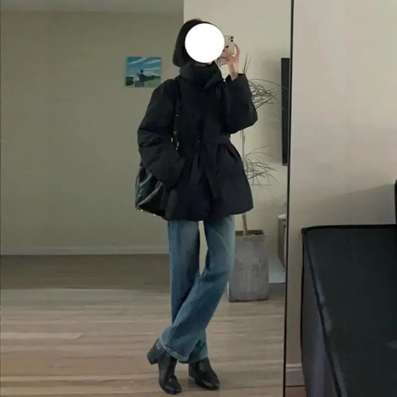 

Осенне-зимнее кавайное модное пальто для отдыха, женская одежда, топы, студенческая куртка с длинными рукавами и хлопковой подкладкой, новый стиль с героями мультфильмов