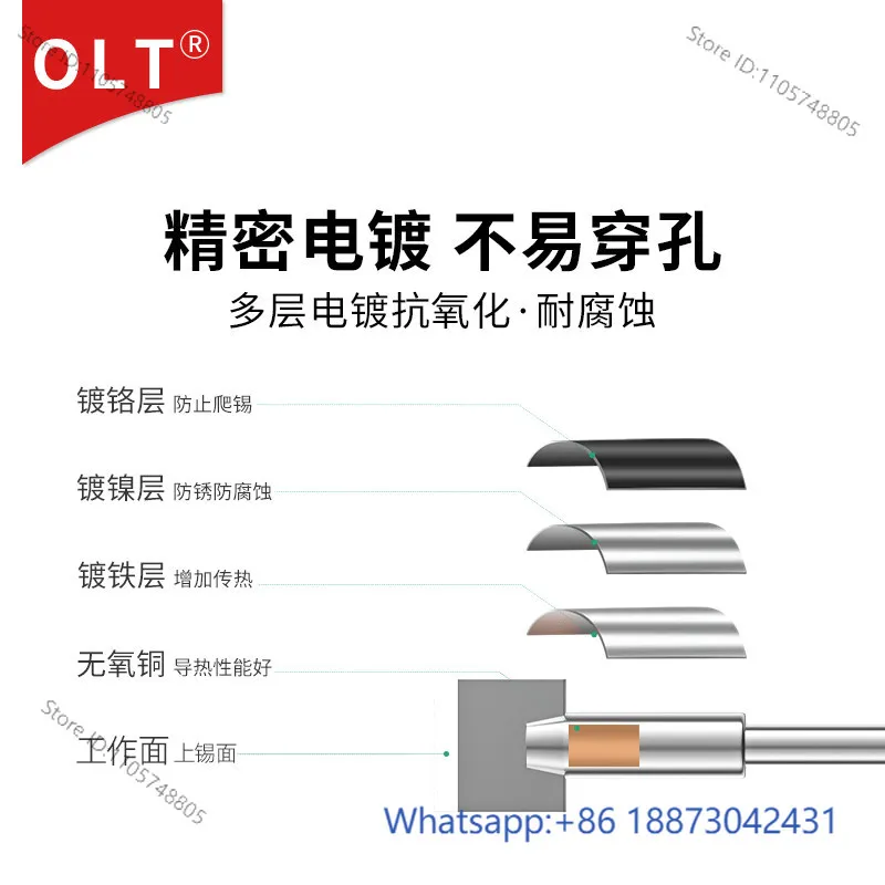 Shovel soldering iron head C245-776 C245-792 C245-949 Universal CD-B welding table T245 welding pen