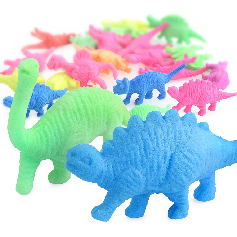 10/20/50pcs Water Growing Toys Hydrogel Magic Water Growing Sea Life Land Animals Educational Decoration Funny Kids Education