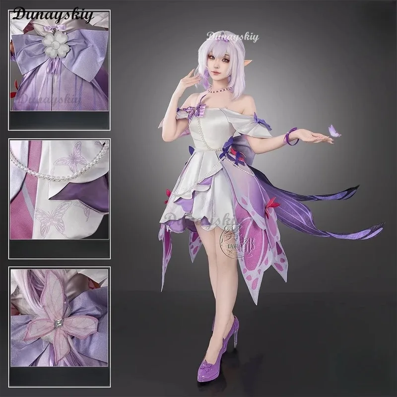 

asdh8@Game Honkai: Star Rail Live Land Concert 2025 Cosplay Costume Wig The Herta Sunday Acheron Castorice Dr. Ratio Outfit Dres