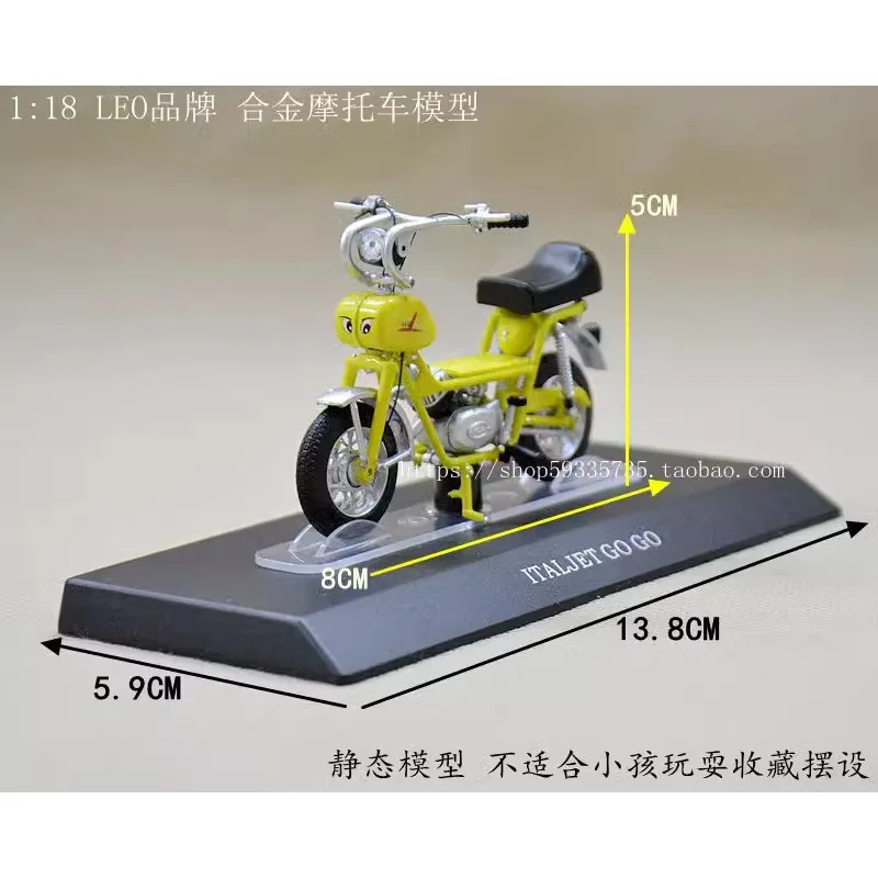 Modèle de cyclomoteur de vélo électrique de moto à l'échelle 1/18 moulé sous pression