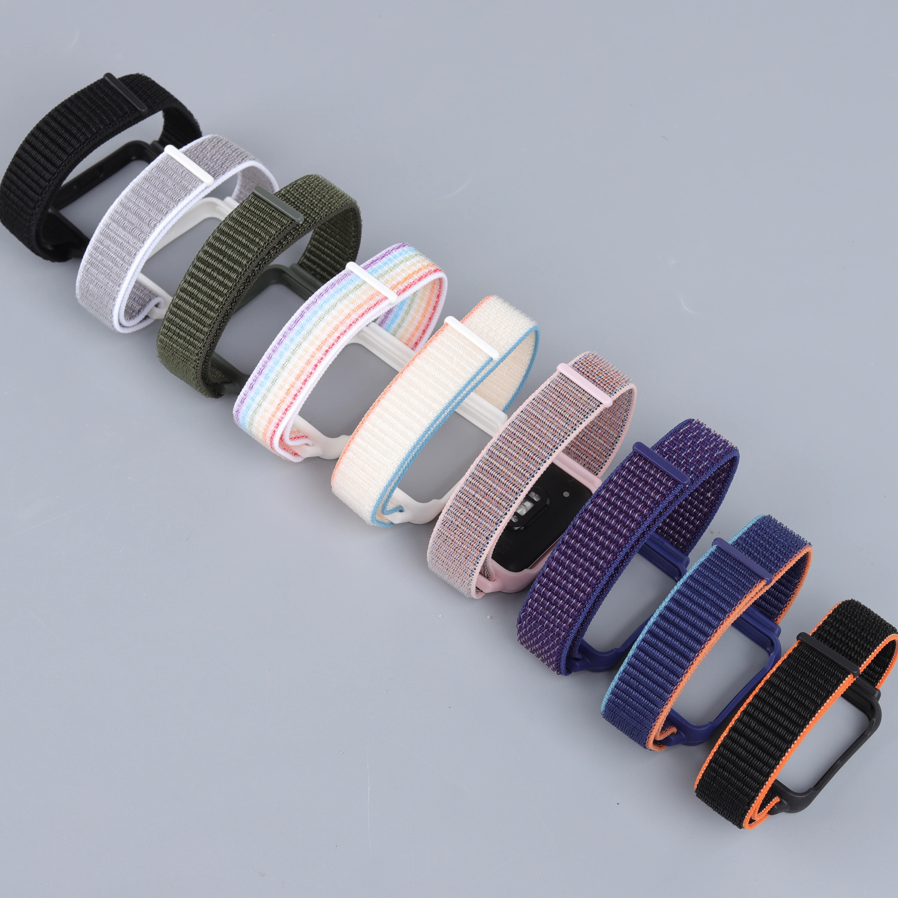 Gehäuse + Armband für Samsung Galaxy Fit 3 Uhr Zubehör Pulseras Nylon Sport Ersatzgürtel Correa Armband Galaxy Fit 3 Band