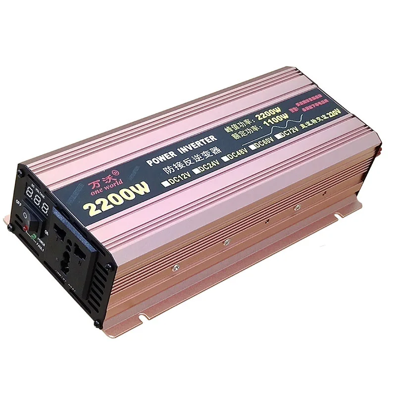 

Car truck electric vehicle tricycle battery battery 12v24v48v60v72v to 220v inverter converter