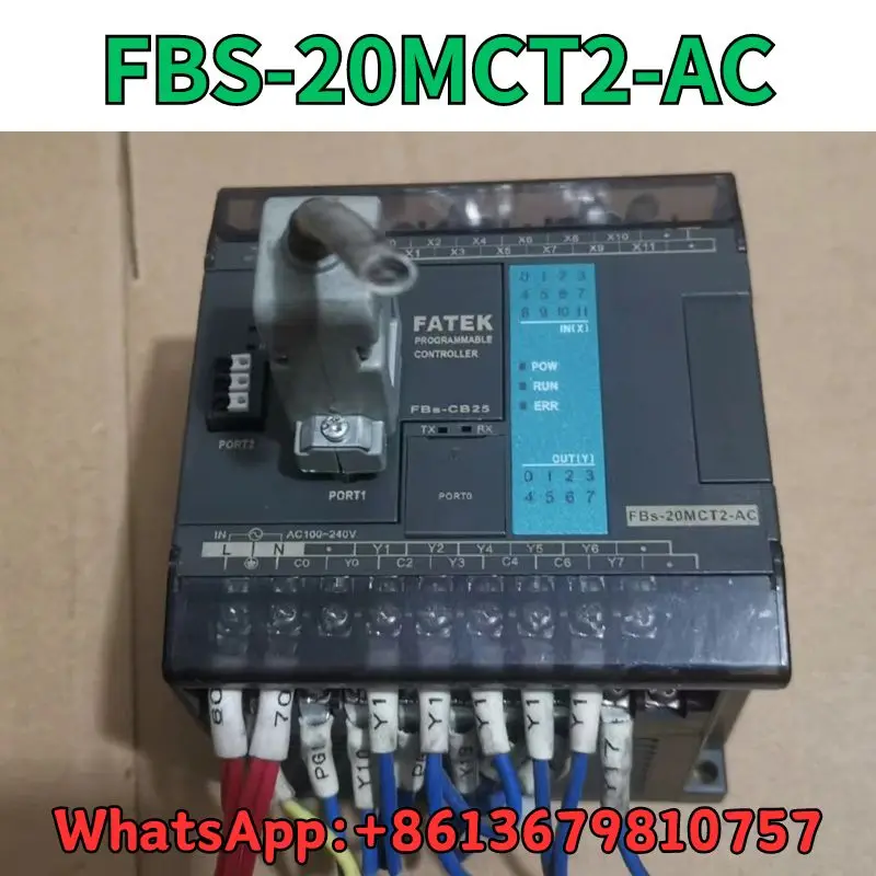 

Used PLC FBS-20MCT2-AC test OK Fast Shipping