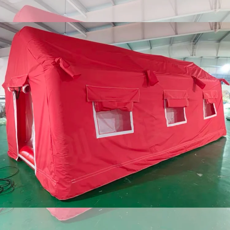 Waterproof Outdoor Rescue Disaster Relief Medical Fire Service Big Size Command Inflatable Emergency Tent