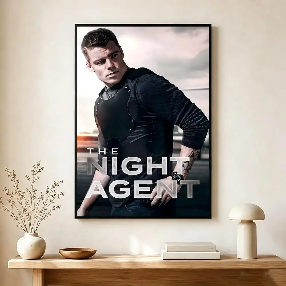 thrilling show T-The Night Agent Poster Modern Home Decoration Interior Design & Contemporary Wall Art Collection