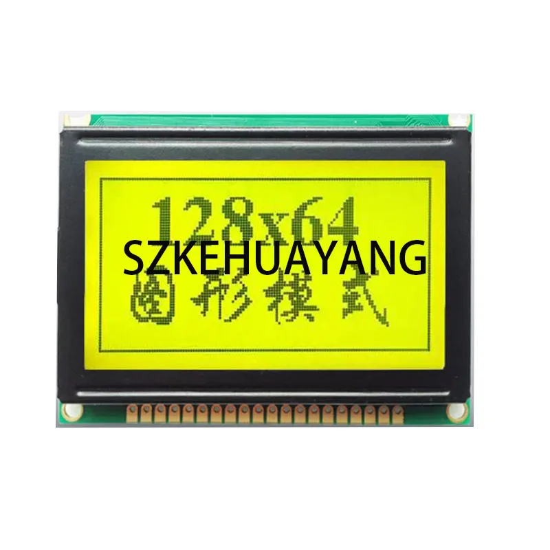 New compatible Lcd  For POWERTIP PG12864J PG-12864J PG12864J-P1 HG1286418 LCD Display Screen