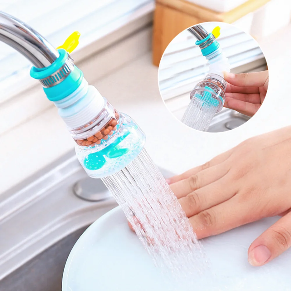 Universal 360 Rotation Faucet Bubbler Swivel Water Saving Economizer Head Shower Kitchen Faucet Nozzle Adapter Sink Accessories