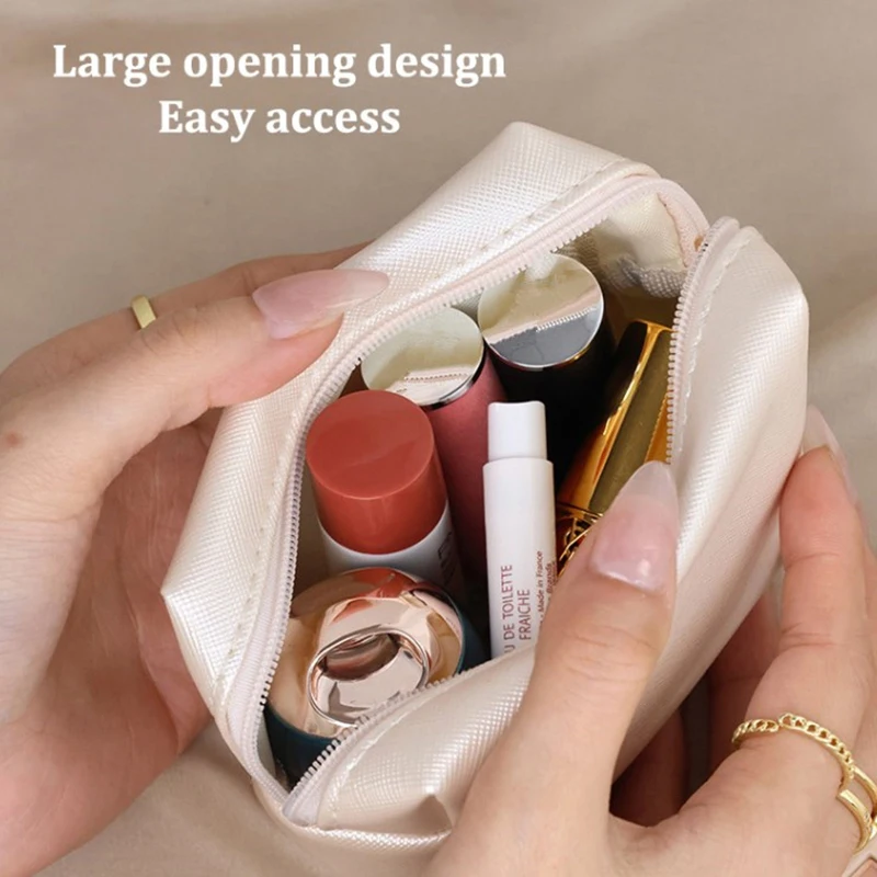 Women's Portable Cosmetic Bag Mini Beautiful Jewelry Bag Lipstick Bag Fashion Storage Bag For Travel Outdoor