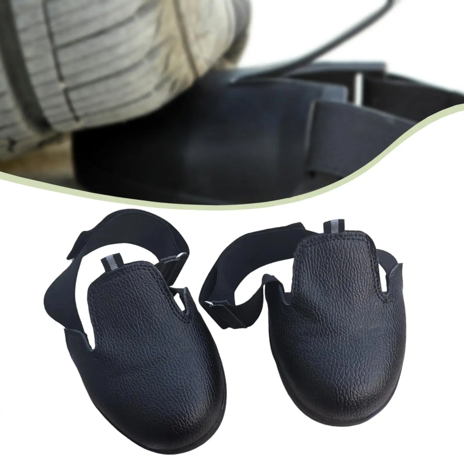 

Toe Cap Safety Shoe Covers Universal Slip Resistant Anti Smash with Adjustable Strap
