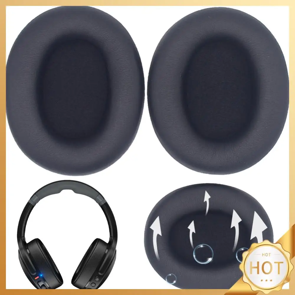 ฝาครอบป้องกันแยกเสียงรบกวนชุดหูฟังหนังเทียมฟองน้ำครอบหูฟังฟองน้ำหูฟัง AKG หูฟังสำหรับเครื่องบดลูกอมกะโหลก ANC 2